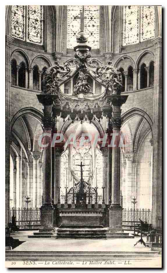 Sens — La Cathédrale — Le Maître Autel — LL, n°20