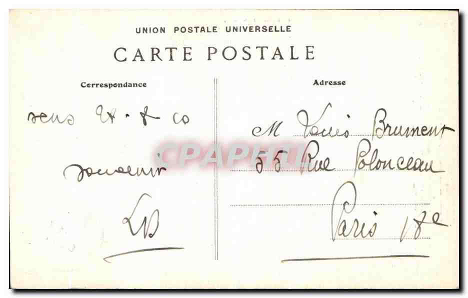 Rosace du Nord de la cathédrale de Sens — vue de la verrière — Collection J. D. Seus — Reverso