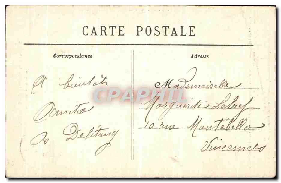 Sens — Le Martyre de Saint-Savinien à la Cathédrale — Souvenirs de Bourgogne — Rückseite