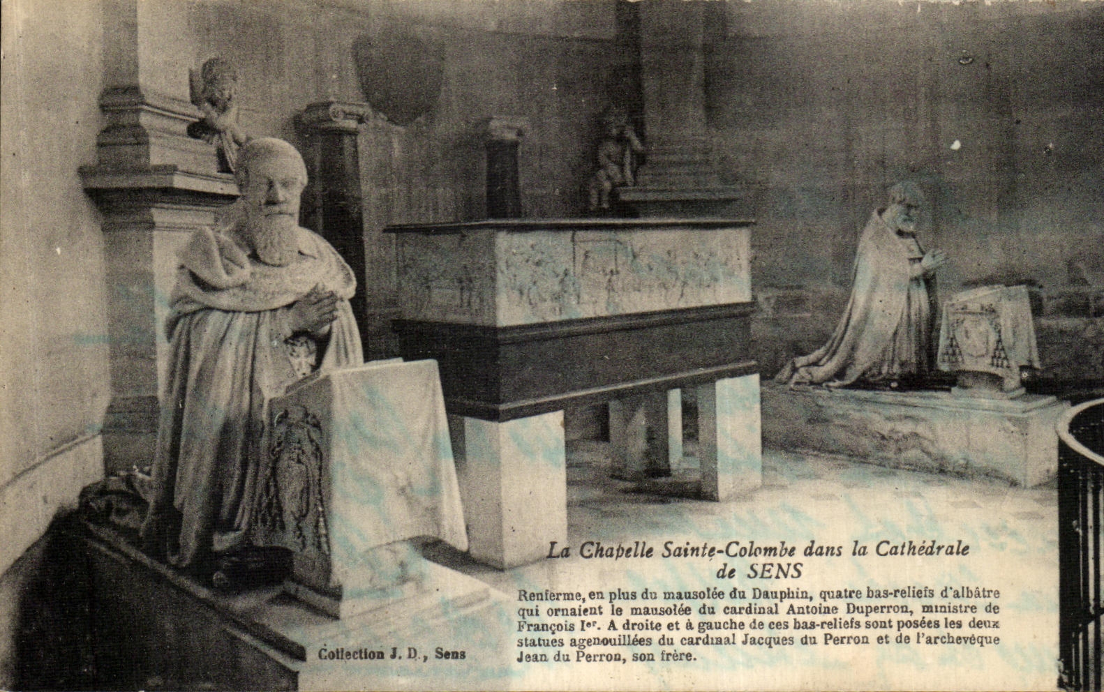 CPA Sens La chapelle Sainte Colombe dans la Cathedrale de Sens