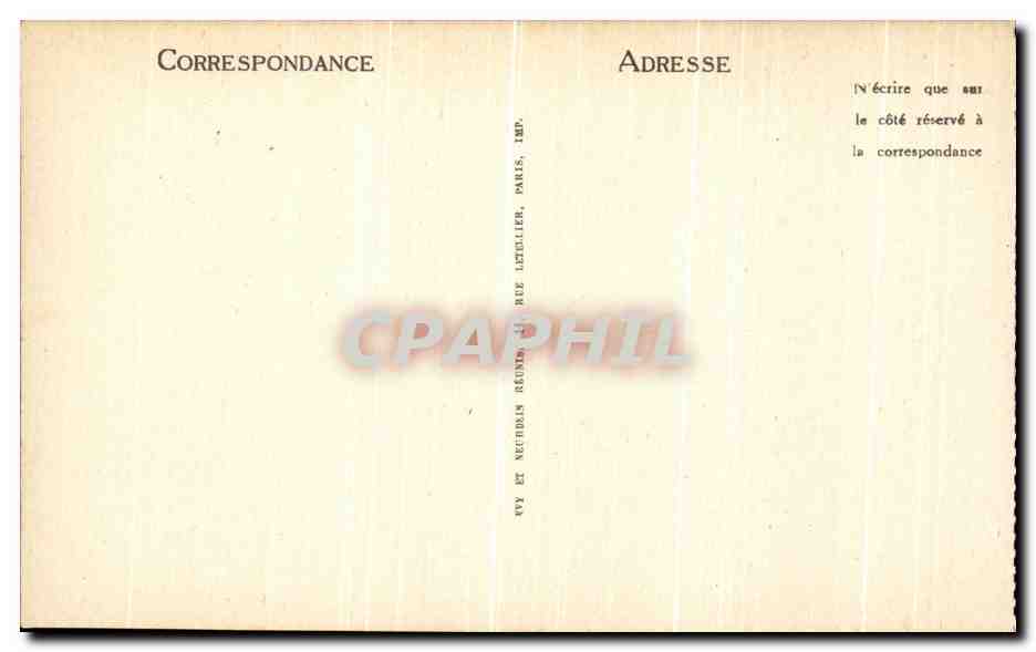 VÉZÉLAY. — Basilique de la Madeleine. — Latéral droit ou Sud. — ND — Verso
