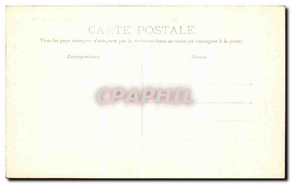 CPA Vezelay Eglise de la madeleine L Abside — Rückseite
