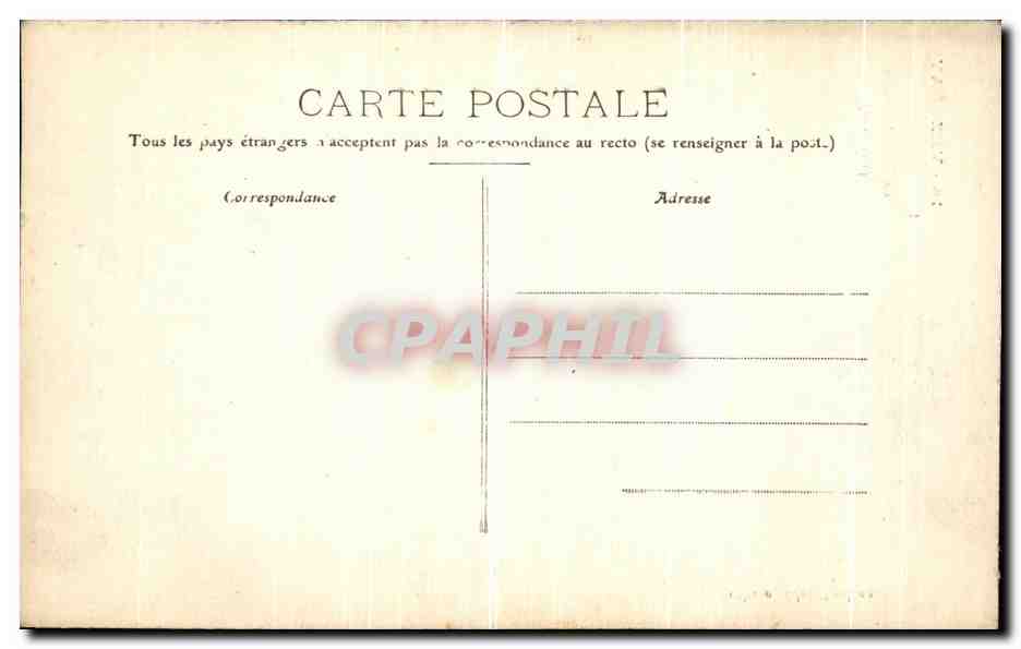 Vézelay — L'Église de la Madeleine, La Tour Saint-Antoine (Côté Sud) — Porthain, édit. Avallon, n°16 — Verso