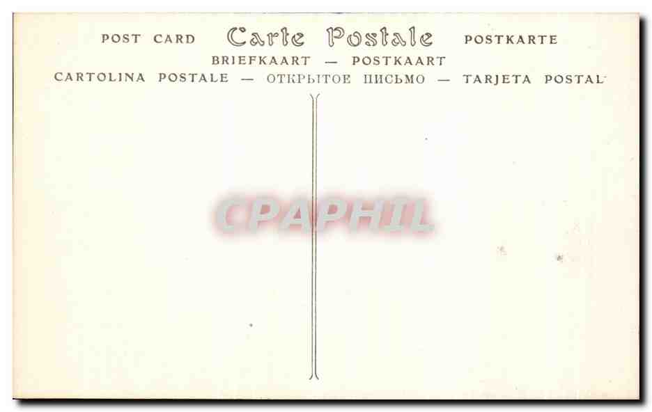 Vézelay — Chapiteau du quatrième pilier de la nef, église de la Madeleine — éditeur CPAPHIL, n° 181 — Reverso