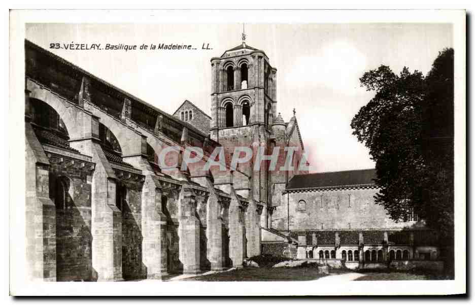 Vézelay — Basilique de la Madeleine — LL. Éditeur : Levy et Neurden Réunis, Paris