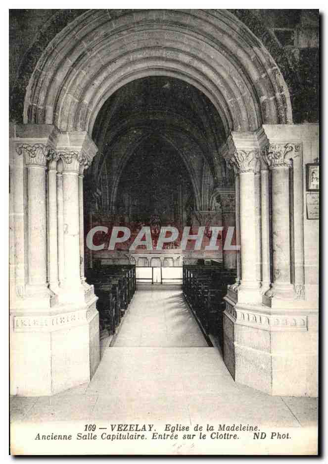 Vézelay — Ancienne Salle Capitulaire — Église de la Madeleine