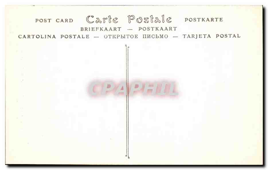 Vézelay — Chapiteau du cinquième pilier de la nef, côté nord — ND Phot. Mort d'Absalon — Rückseite