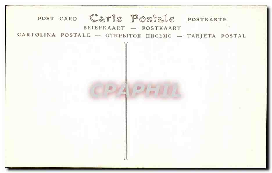 CPA Vezelay Eglise de la Madeleine Chapiteau du Troisieme Pilier de la Nef Cote Nord — Verso