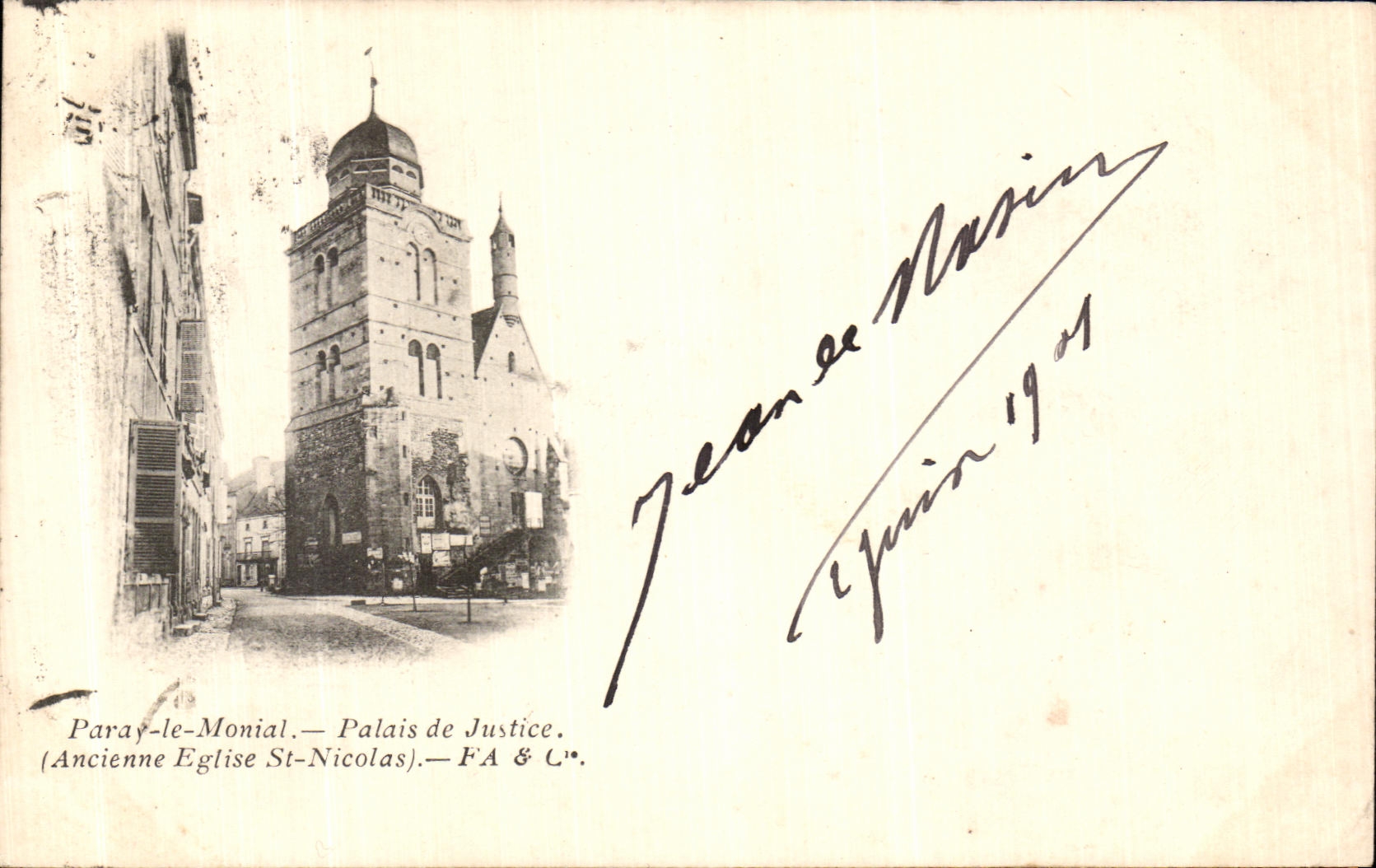 Paray-le-Monial — Palast der Justiz (Ehemalige Kirche St. Nikolaus) — FA & C°