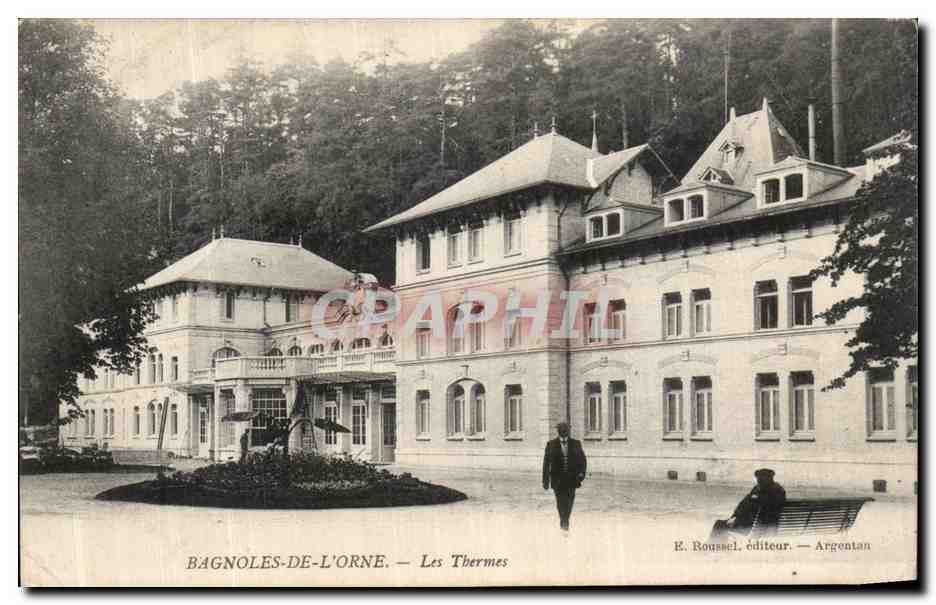 Bagnolles-de-l'Orne — Los Termales — E. Roussel, editor, Argentan