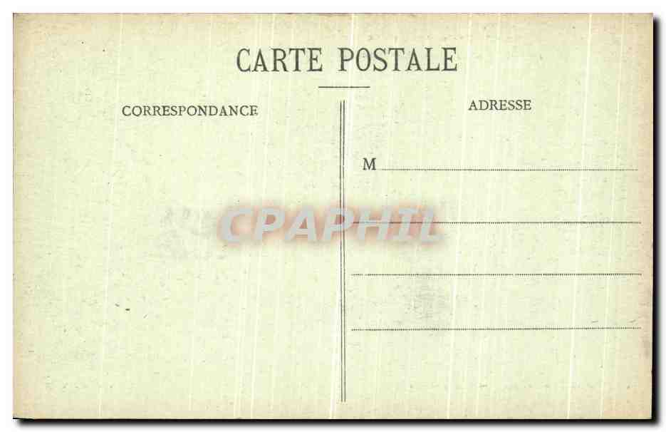 Verdun (Meuse) — Place de la Cathédrale — détruites après la Grande Guerre 1914-16 — éditeur Ita Paris, N° 121 — Rückseite