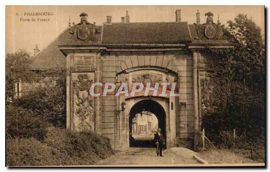 Phalsbourg — Porte de France — éditeur Markout, Strasbourg
