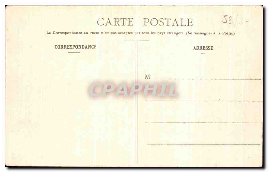 Abside latérale, côté Nord de la Basilique de N.-D. de Fourvière — N.D.F. — éditeur N.D.F. — Verso