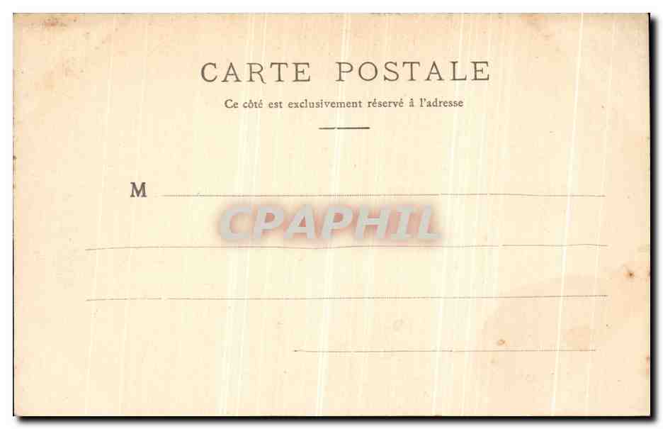 CPA Rue de la Mairie Douai — Rückseite