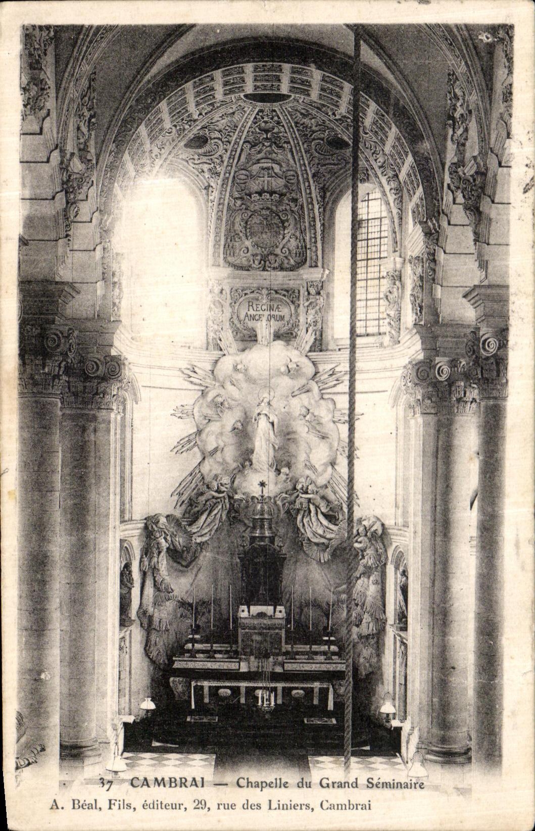 CPA Cambrai Chapelle du Grand Seminaire