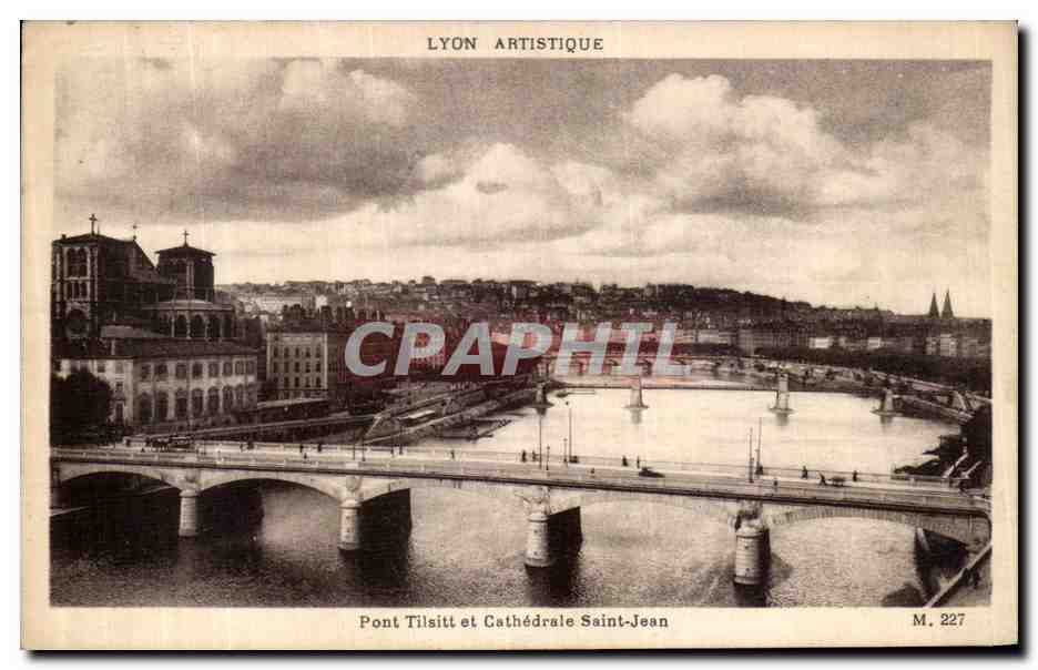 CPA Pont Tilsitt et Cathedrale