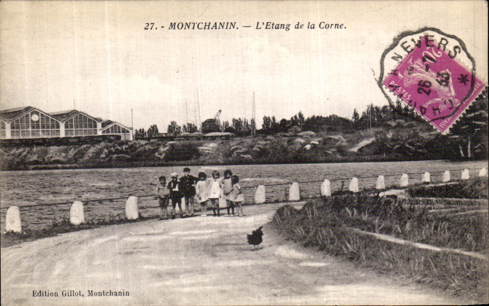 Montchanin — L'Etang de la Corne — Edition Gillot, Montchanin