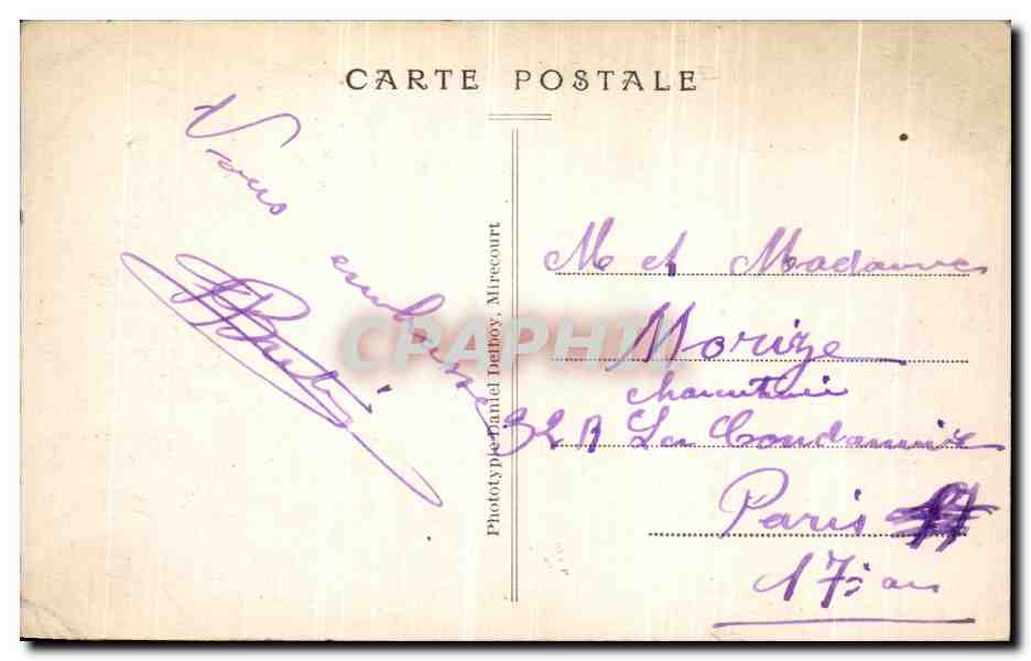 Montchanin — L'Etang de la Corne — Edition Gillot, Montchanin — Reverso