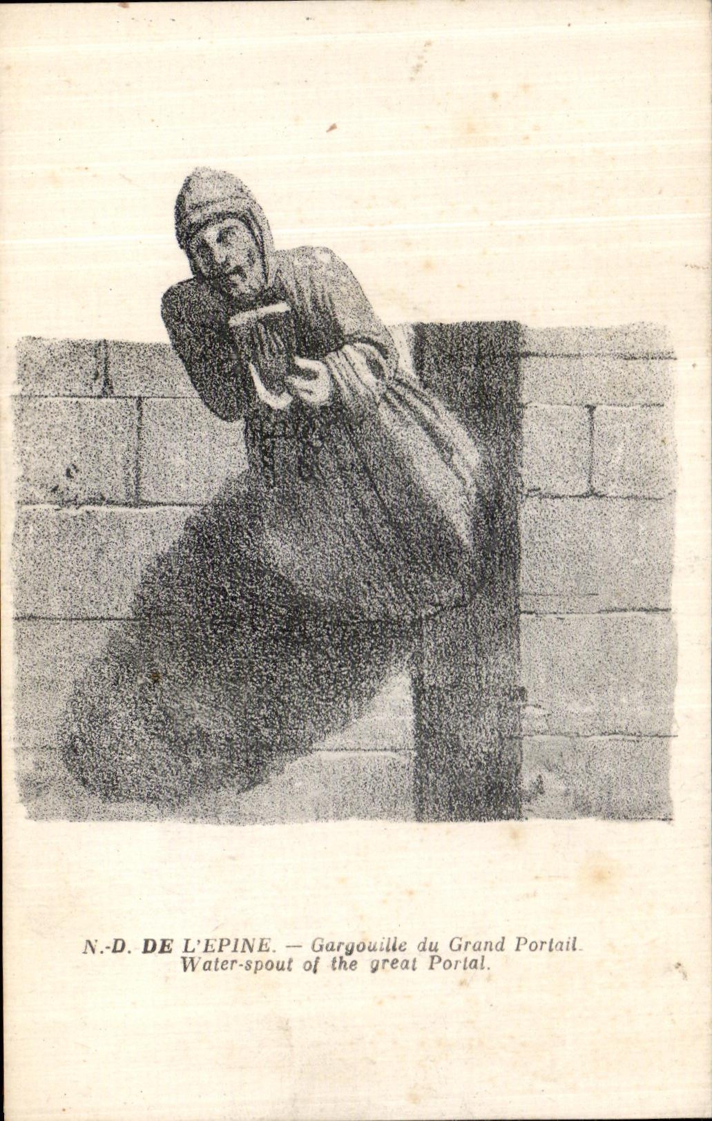 N.-D. de l'Epine — Gargouille du Grand Portail — Anciens Étab. Neurouin et Cie, Paris