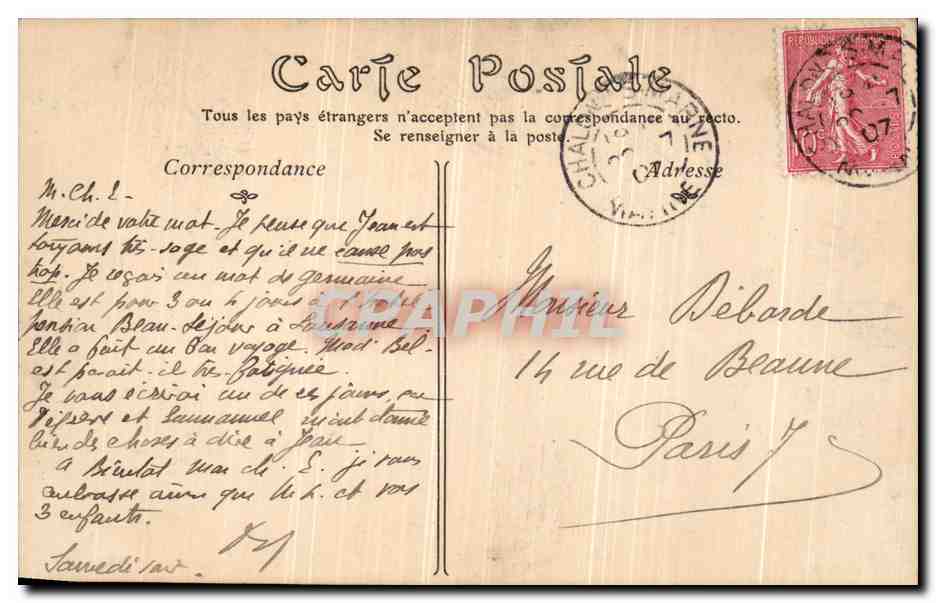 CPA Environs de Chalons Sur Marne Eglise Notre Dame de l Epine le puits de la Sainte Vierge  — Rückseite