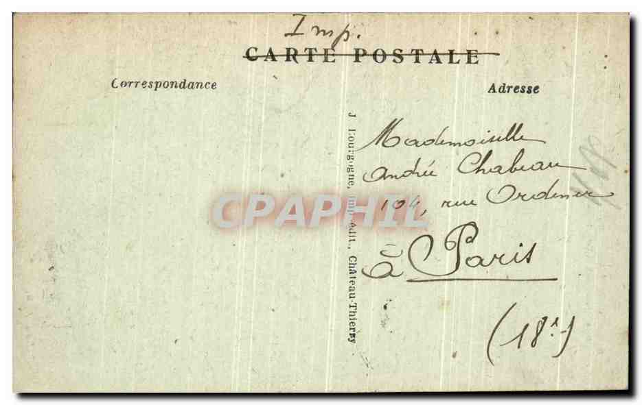 CPA Envirnos de Chalons sur Marne Notre Dame de Lepine la Basilique — Rückseite
