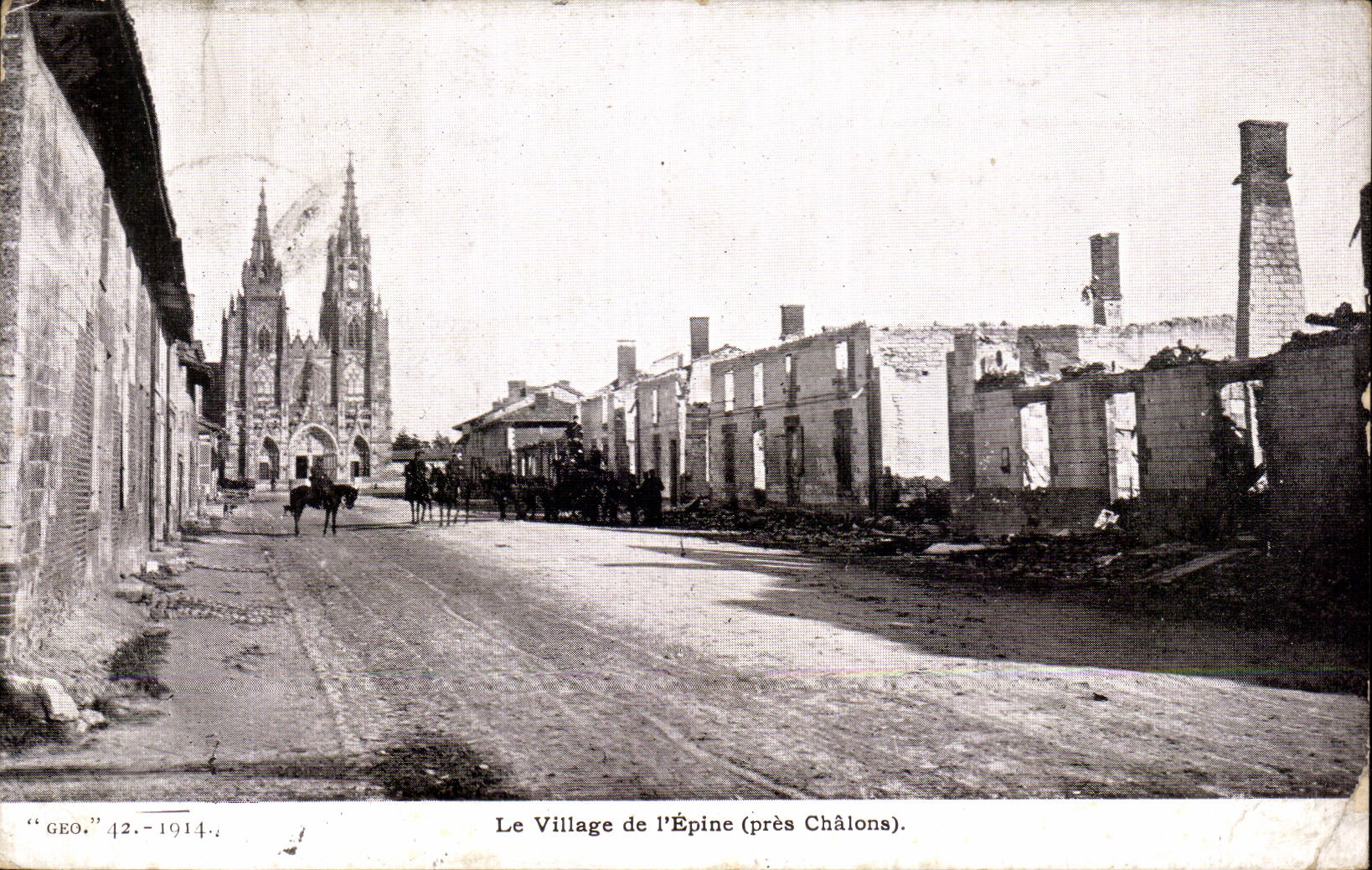 CPA Le Village de L Epine pres Chalons