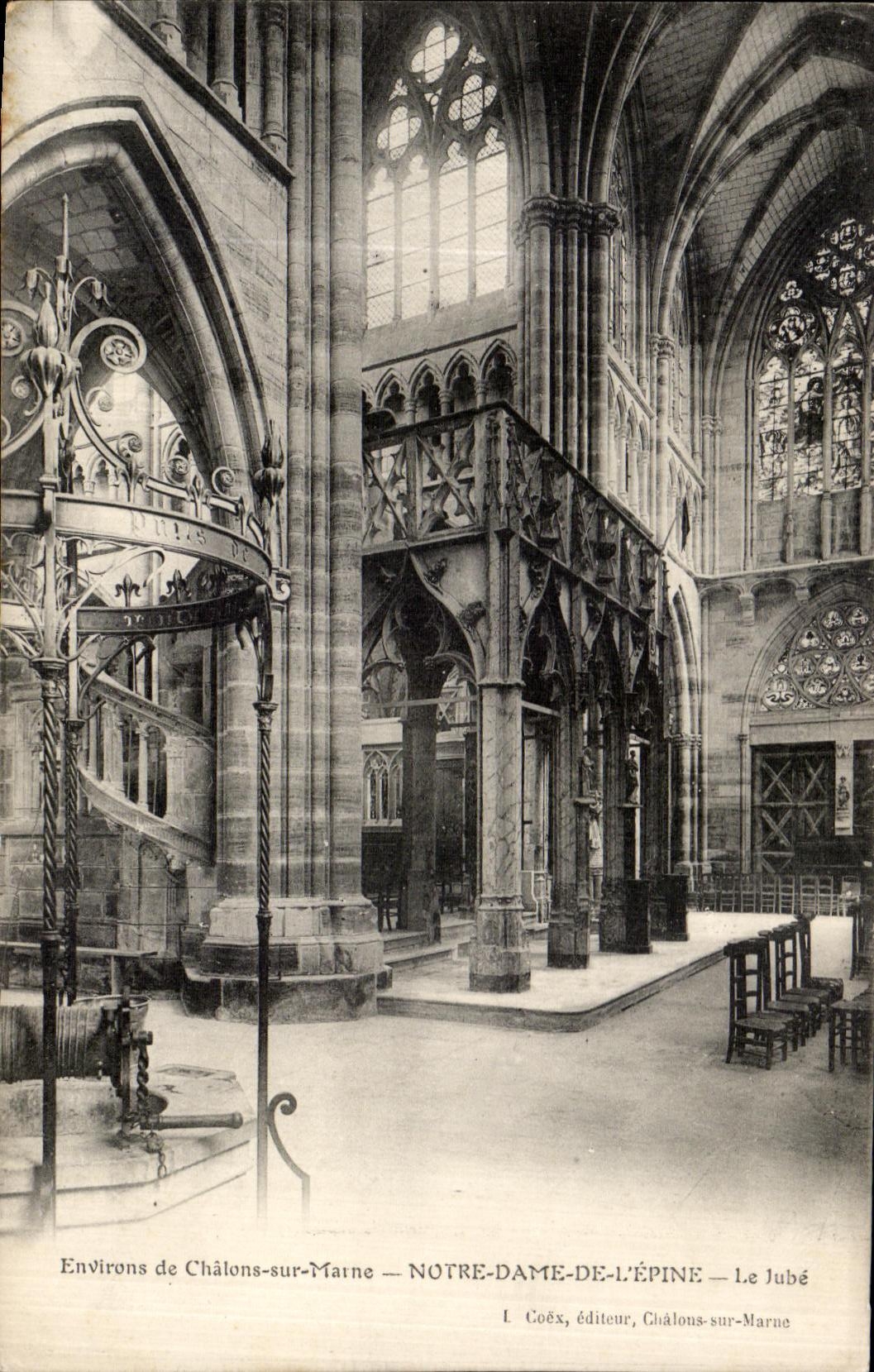 CPA Notre Dame de Lepine Le jube Environs de Chalons sur Marne