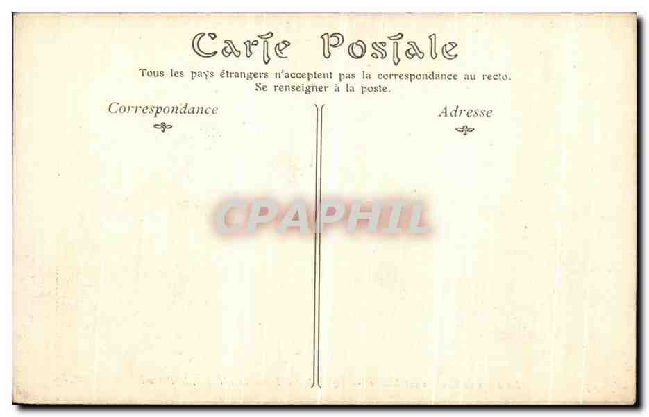 CPA Environs de Chalons Sur Marne Eglise Notre Dame de L Epine le Portail — Rückseite