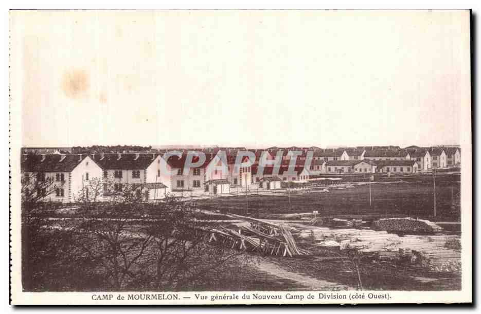 CPA Camp de Mourmelon Vue Generale du Nouveau Camp de Division Militaria