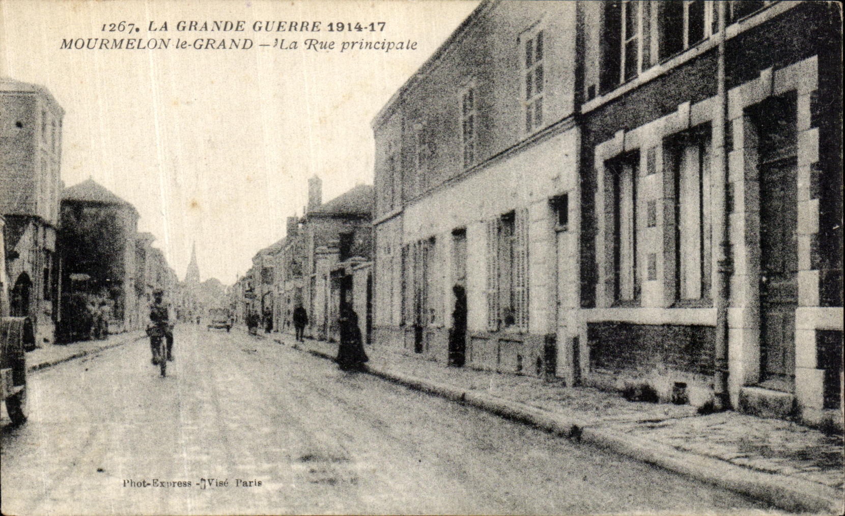 CPA Mourmelon Le Grand La Rue principale