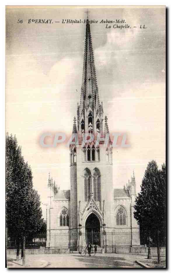 CPA Epernay L Hpital Hospice Auban Moet La Chapelle