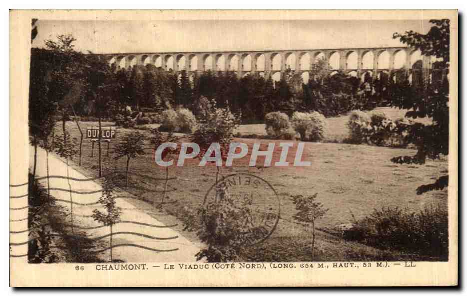 Chaumont — Le Viaduc (Côté Nord) — LL