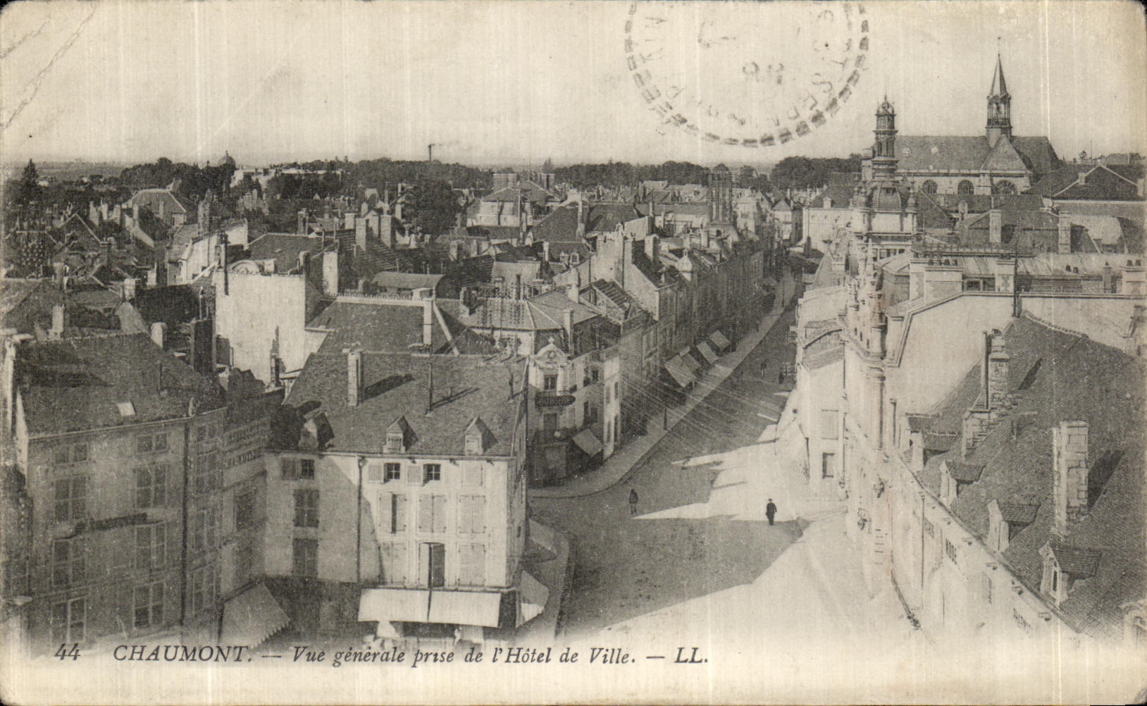 CPA Chaumont Vue Generale prise de l Hotel de Ville