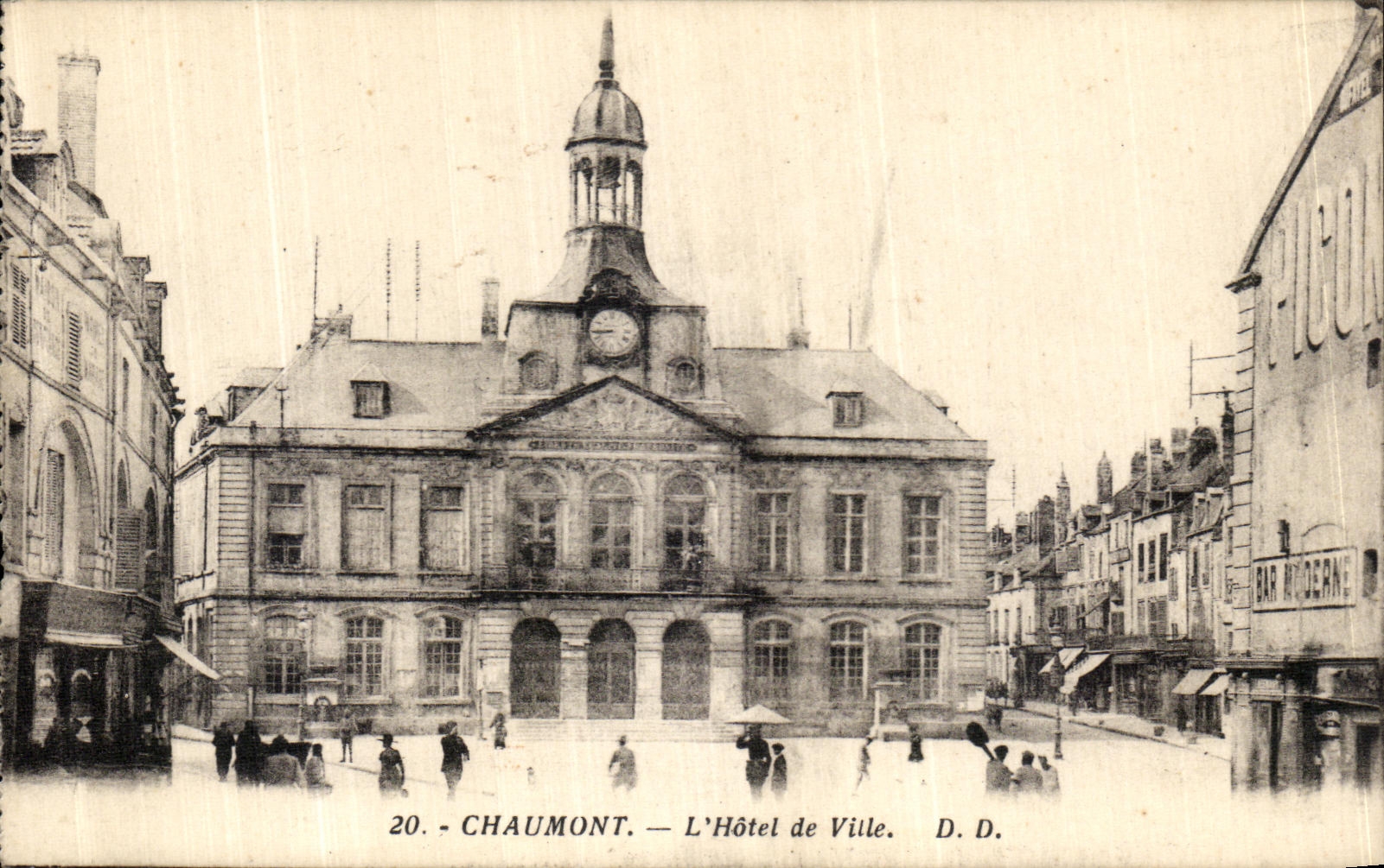 CPA Chaumont L Hotel de Ville
