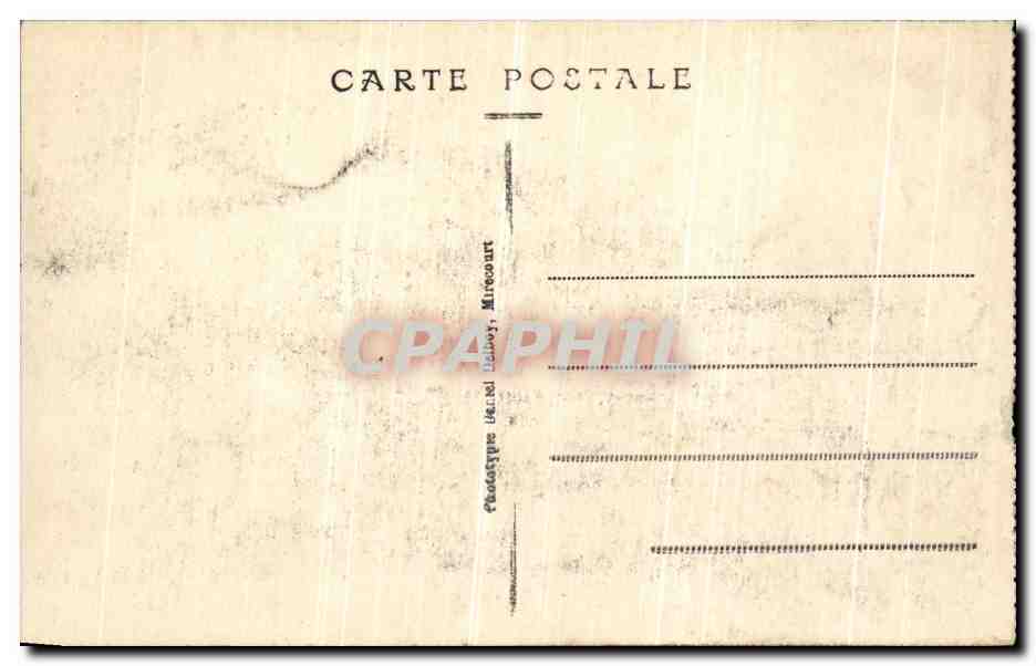 CPA Chaumont L Hotel de Ville — Rückseite