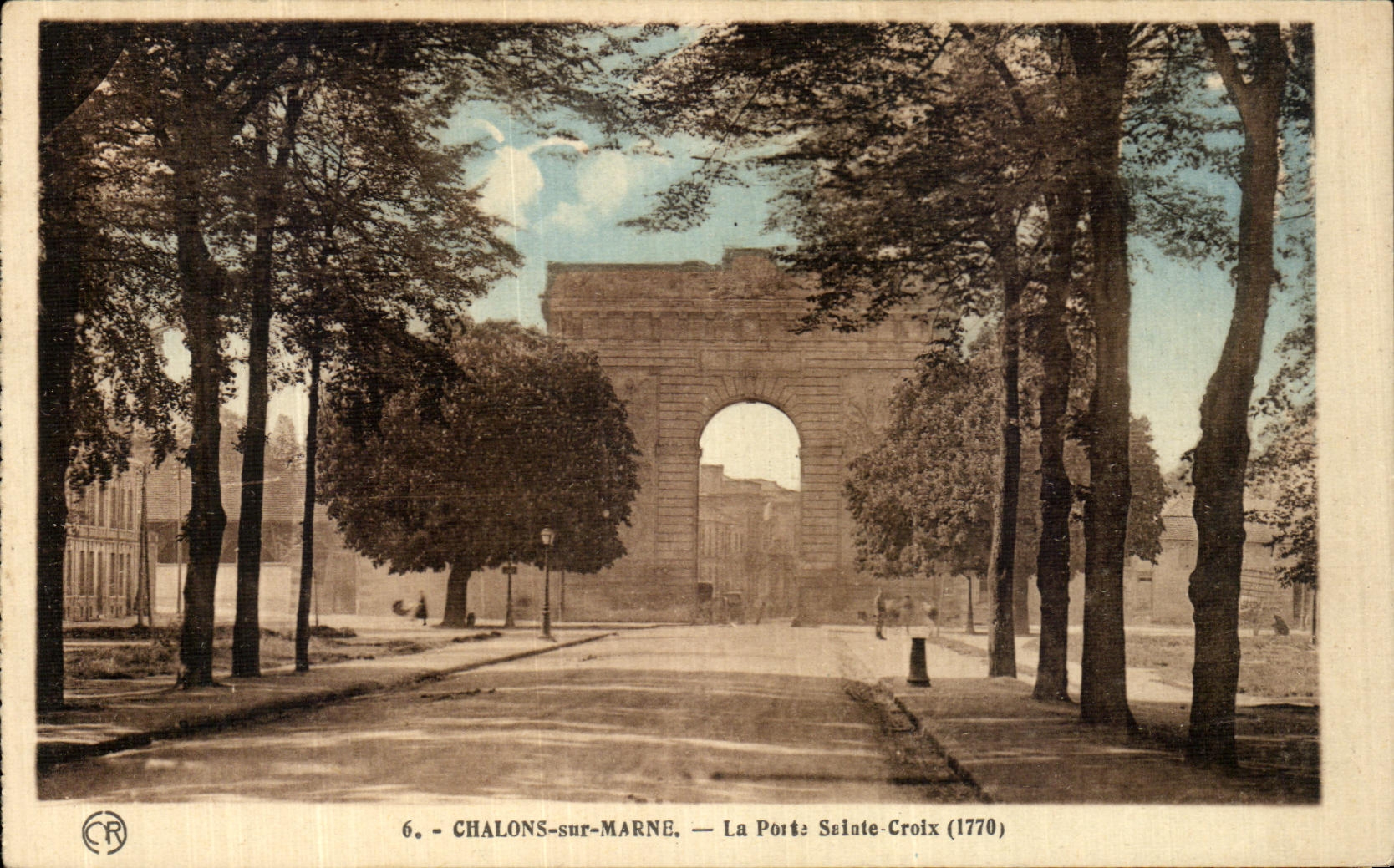 Chalons-sur-Marne — La Porte Sèlète-Croix (1770) — Éditions Artisitiques O.R. Brunel - Reims