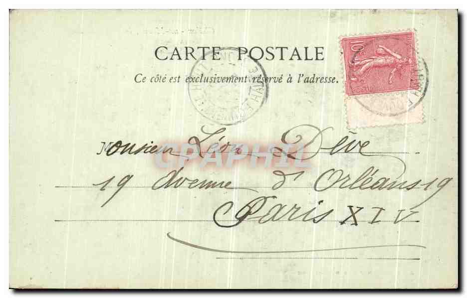 CPA Chalons Sur Marne Ancienne chapelle du College — Verso