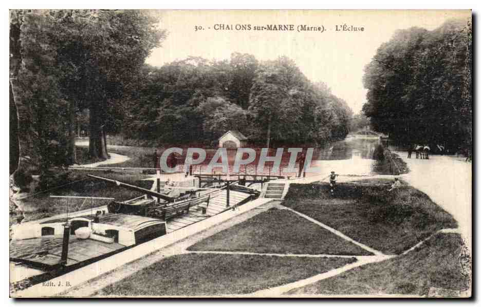 Châlons-sur-Marne — L'Écluse — Edit. J. B.
