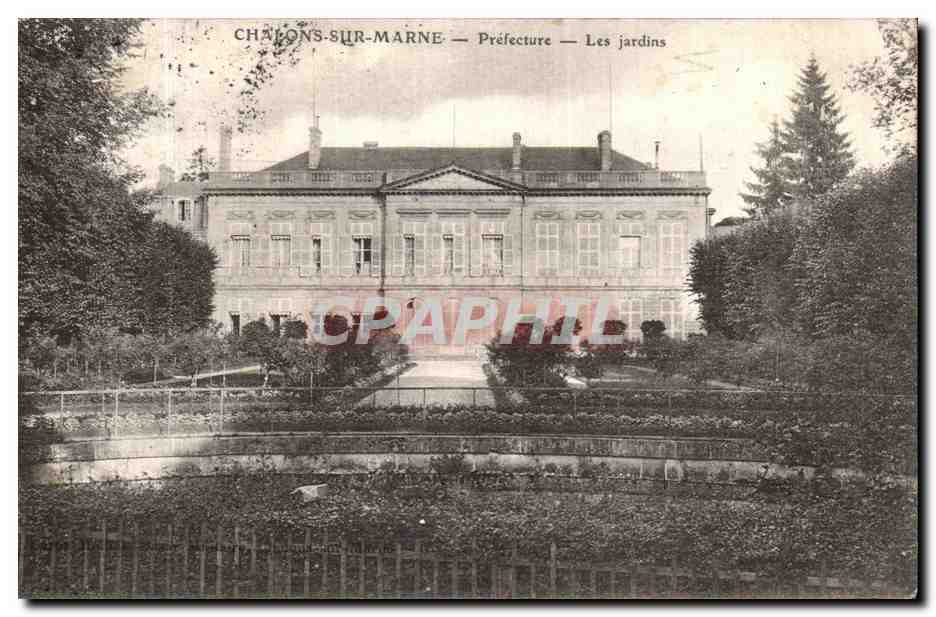 Châlons-sur-Marne — Préfecture — Les jardins