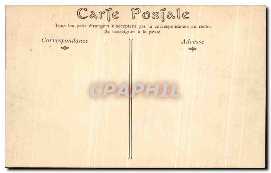 CPA Chalons Sur Marne La porte Saint Croix — Rückseite