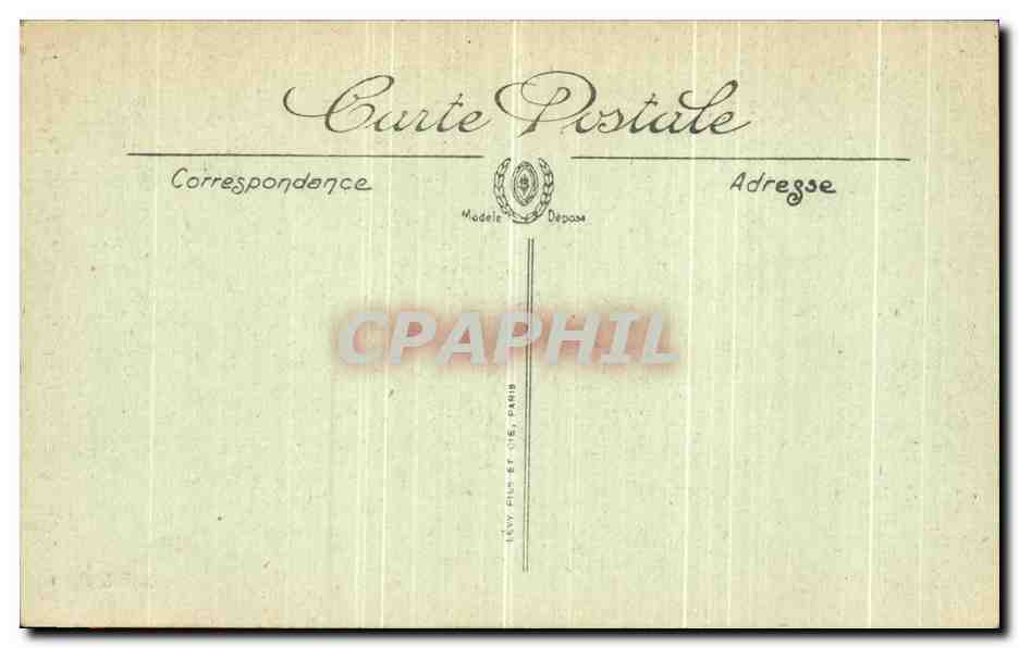 CPA Chalons Sur Marne Jardin du Jard Diane Chasseresse — Verso
