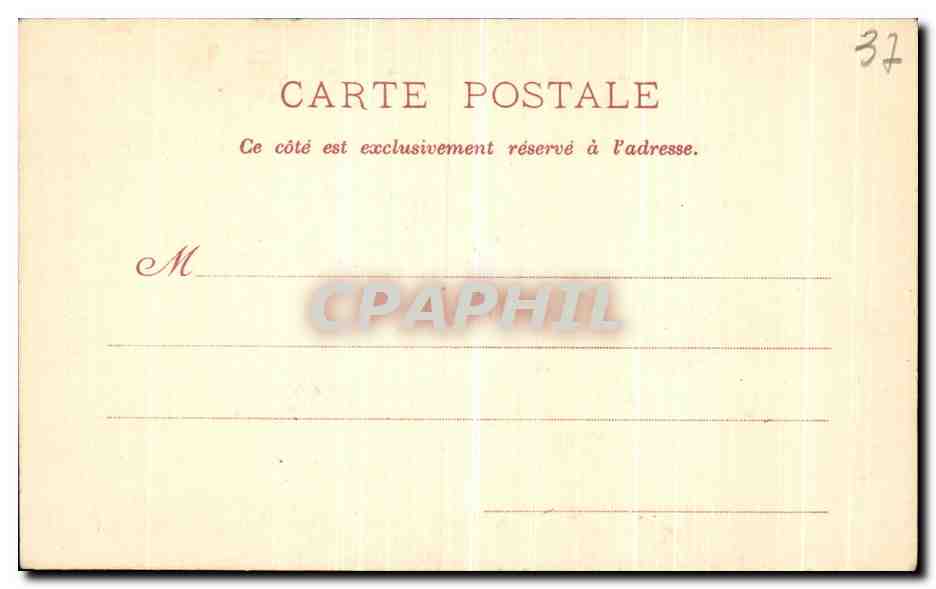 Loches — Porte Picois — Grand Bazar Tours — Rückseite