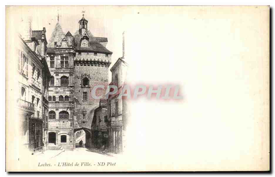 CPA Loches L Hotel de Ville