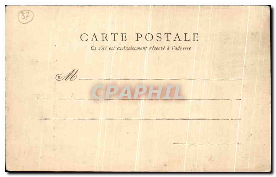 CPA Amboise Tour de Cesar porte d entree — Rückseite
