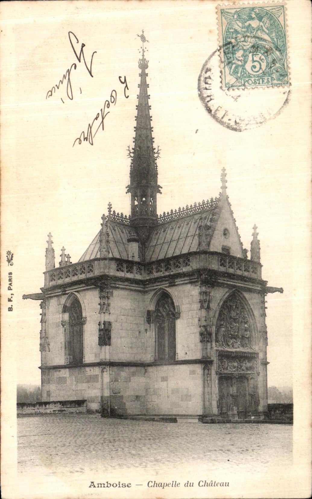 CPA Amboise Chapelle du Chateau