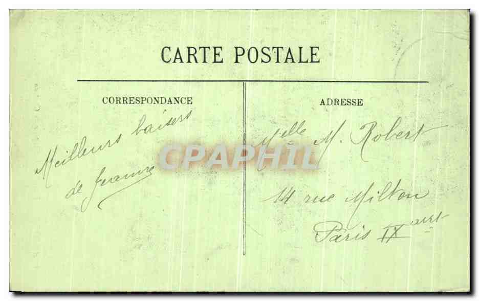 CPA Amboise Portail de la Chapelle du Chateau — Rückseite