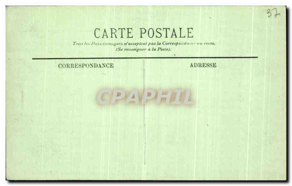 CPA Amboise Eglise Saint Denis La Mise au Tombeau — Rückseite