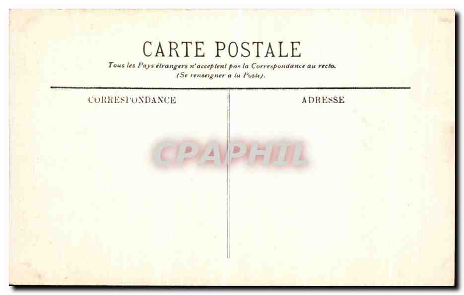 CPA Amboise Le Chateau porte de l Ancien Jeu de Paume contre laquelle Charles VIII se blessa mortellement  — Rückseite