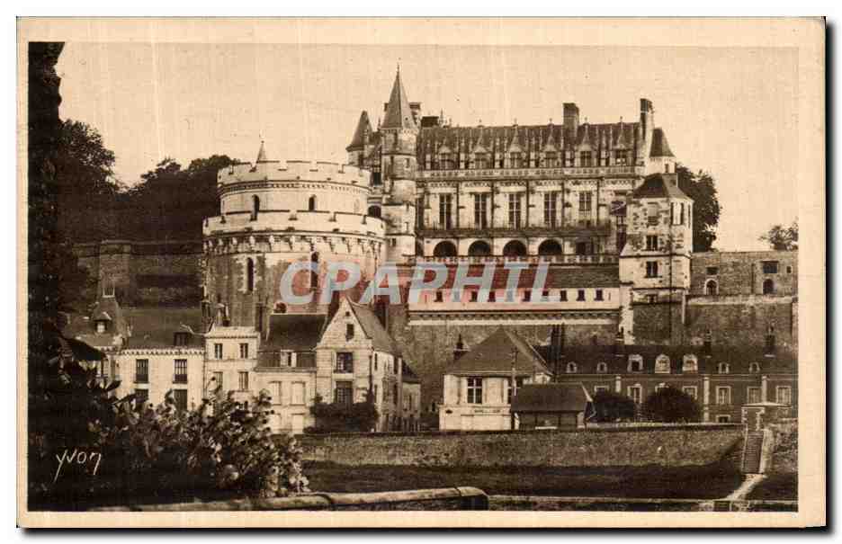 CPA Amboise Chateaux De La Loire Chateau 