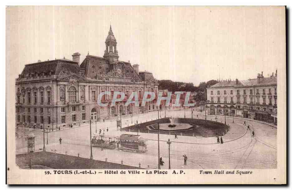 CPA Tours L Hotel de Ville La Place